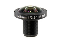1/1.8" 1/2.3" 1.45mm 10Megapixel S mount M12 190degree Fisheye Lens for IMX178 IMX226, Drone UAV 360VR lens