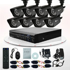 China 8CH IR 800TVL Video DVR Surveillance System CCTV Camera Kits For Home Security distributor