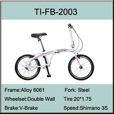 China 20 Inch Aluminium Alloy Shimano 3 Speed Chainless Folding Bike supplier