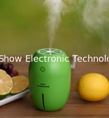 180ml USB Charge 4 Hours Auto Shut-off Car Lemon Mini Air Cool Mist Humidifier
