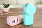 Portable Smile Adjustable Rechargable Handheld USB Mini Air Conditiong Fan