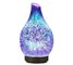 3D Colorful Mirror Fireworks Glass Electric Aromatherapy Essential Oil Diffuser