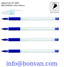 China elegant grip school pen, good for student or office use, long writing and smooth ink supplier
