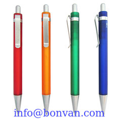 China Best Selling Metal Clip Plastic Logo Pen,pen factory,promotion ball pen supplier