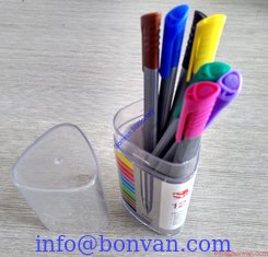 China wholesale non-toxic fineliner marker,PVC plastic tube packing slim Fineliner pen supplier