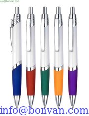 China company name printed promotional ballpoint pen, click style promotional pen supplier