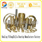 Many sizes oilless bush supply copper bushing，plastic bearing，ball retainer cage