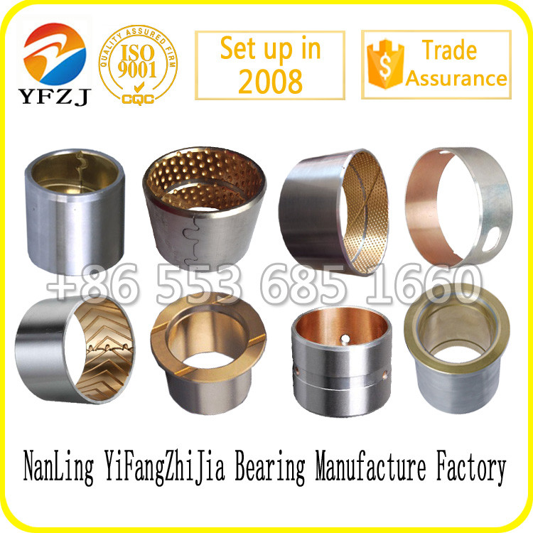 professional factory manufacture bimetal bushing,copper bushing,metal sleeve bushing