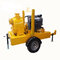 electric motor powered self priming trash pump Diesel Engine Driven Septic Tank Pump With Trailer Mounted