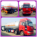 270 HP Dongfeng 8*4 LPG Truck 35500 Liter