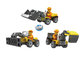 72Pcs 3 In 1 Mini Plastic Construction Toys Vehicle , Colored Kids Building Blocks supplier