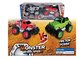 Kids 2 In 1 Friction Powered Toys Jeep Pickup Truck With Big Wheel Multicolor supplier