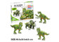Educational DIY 3D Building Blocks Children's Play Toys 350 Pcs Tyrannosaurus supplier