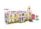 DIY School Villa Hospital Plastic Building Blocks For Kids Toys 100% Non - Toxic supplier