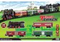 Electric Classic Train Railway Race Set W / Sound For Christmas Gift supplier