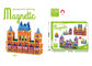 90 Pcs DIY Assemble Magetic Children's Plastic Building Blocks Multicolor Non - Toxic supplier