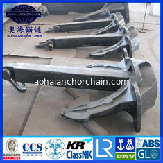 Hall Stokless Anchor, Black Painted stockles A / B / C type Hall Anchor with KR LR BV NK DNV ABS CCS cert.