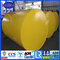 Cylinder steel type Mooring Buoy, Yellow Painted steel structure Mooring Buoy