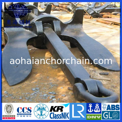 U.S Navy Stokless Anchor with KR LR BV NK DNV ABS Certification