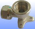 compression brass fitting wall elbow for PEX-AL-PEX