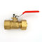 long handle female brass ball valve for PEX-AL-PEX pipe
