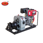 3Tons Shafted Driven Cable Powered Pulling Winch For Lifting equipment