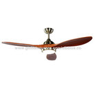 54 inch Industrial remote ceiling fan with LED light/cooling air circulation/52" Ventilador de techo
