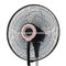 16" electric plastic LED display mist fan with remote for office and home appliances/misting standing fan/air cooling