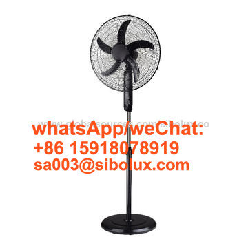 16 inch 18 inch Home Appliances Electric Standing Fan with round base /AC Power Source /Plastic Grill/ Ventilador De Pie