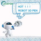 pcl 1.75mm robot 3d pens with built in power and global first voice broadcasting
