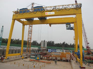 Double girder mobile gantry crane 100 ton heavy lifting machinery