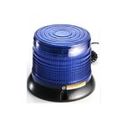 metal base blue color ambulance magnetic rotating beacon led light