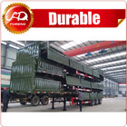 Factory Price Flatbed Trailer With Sidewall For Livestock Semi Trailer