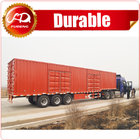 Shandong Fudeng Coal transporting dry van type box truck Enclosed cargo semi trailer
