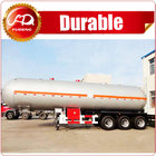 Shandong Fudeng 52000 liters 3 axles lpg tank trailer price/ lpg gas tanker semi trailer for sale
