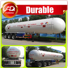 3 Axles 59.7cbm LPG Tanker Trailer / LPG Gas Tank Truck Trailer for Sale