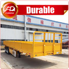 China best sale 3 Axle Sidewall Cargo Semi Trailer (size optional) for sale