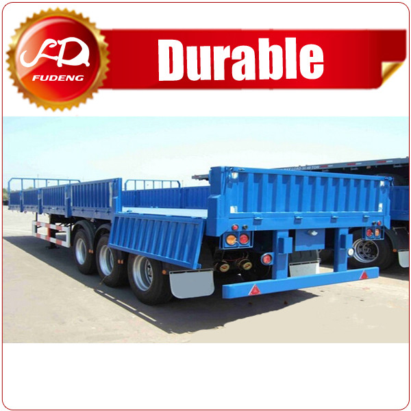 Container transport side wall semi trailer / curtain side trailer for sale