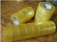 Custom Quiet Transparent Packing Tape , Personalized Rubber Adhesive Tape Free Sample