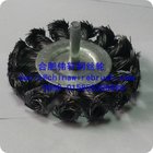 Knot Wire Wheel Brush, Shaft-mounted
