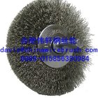 Steel Crimped Wire Shaft Wheel Brushes