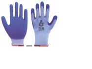 10G TC gloves Latex coated crinkle,protective work glove,glove,gloves,protected glove,coated,dipped