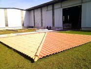 ASA+PVC composite glazed tile machine/pvc corrugated plate production line