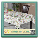 Custom Printed Popular Modern PVC Table Cloths with Non-woven Fabric Backing