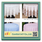 Elegant Patterned Lace Round PVC Table Cloths  For Home , Hotel , Picnic or Restaurant
