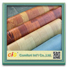 Custom Printing Wood Grain Artos PVC Floor Covering , Plastic Floor Coverings for Wedding