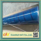 Packing Bag Light Blue Clear Transparency Film PVC Waterproof