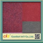 Hotel Decoration Colorful Punch Carpet Fabric / Soft Washable Car Carpet Fabrics