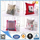 Customized Outdoor Cushion Covers , Sofa Seat Cushion Cover With Polyster And Cotton