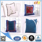 Red / White / Blue Plain Modern Luxury Decorative Cushion Covers for Sofa , Car or Chairs